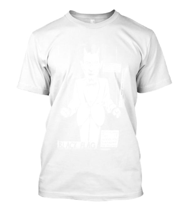 Raymond Pettibon Black Flag Devil Puppet T-Shirt
