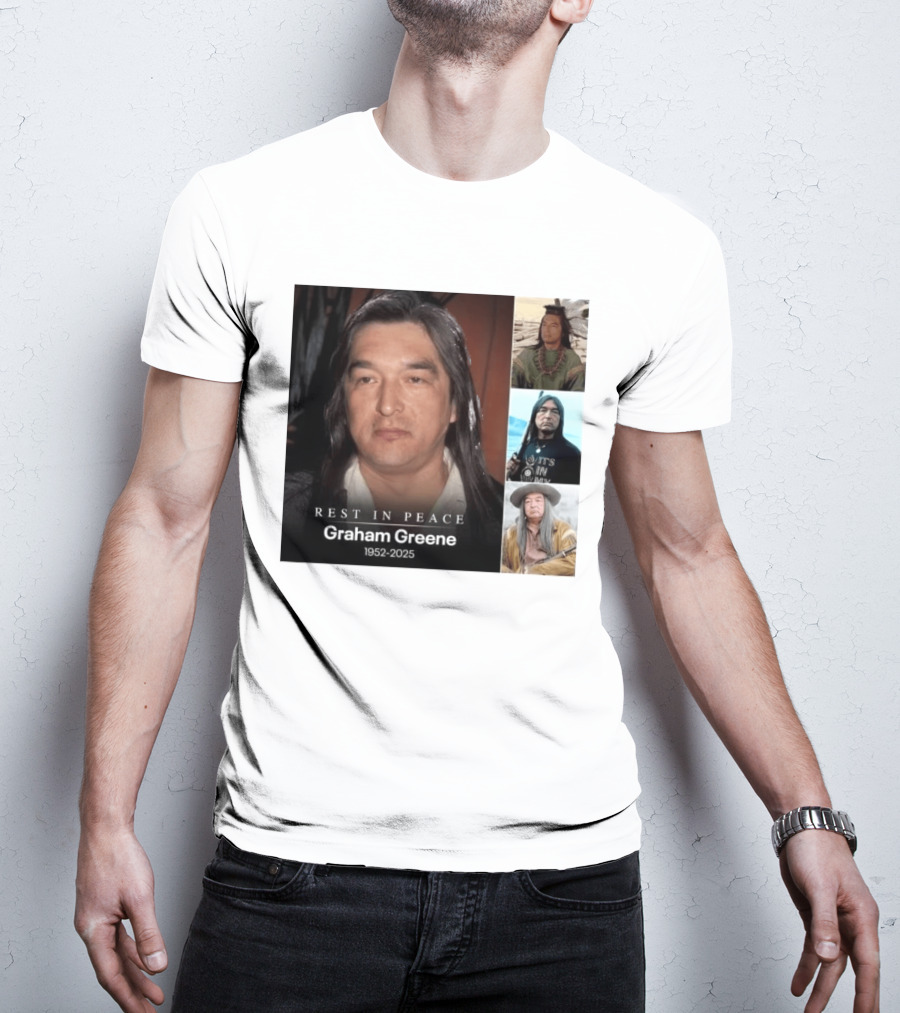 Rest In Peace Graham Greene 1952 2025 Memorial T-Shirt