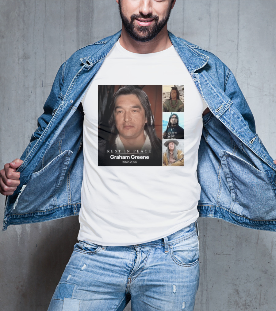Rest In Peace Graham Greene 1952 2025 Memorial T-Shirt