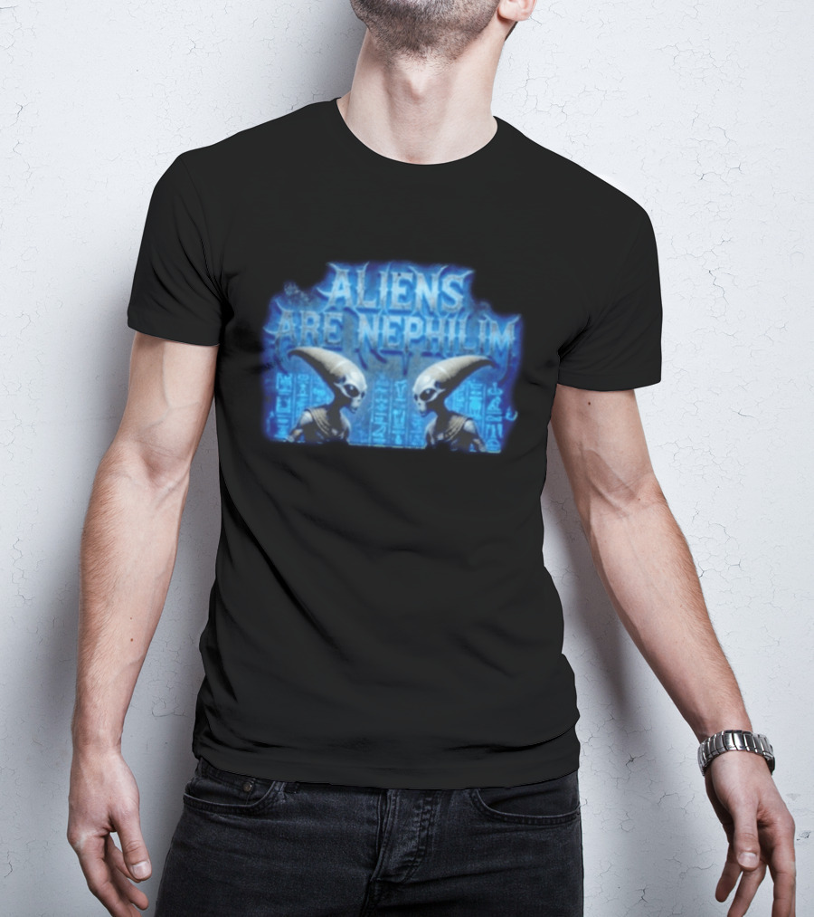 Aliens Are Nephilim Ancient Glyphs And Extraterrestrial Connection T-Shirt