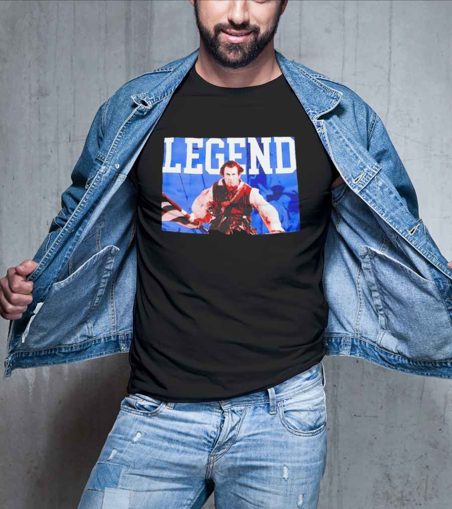 Legend Mel Gibson 2000 Film The Patriot T-Shirt