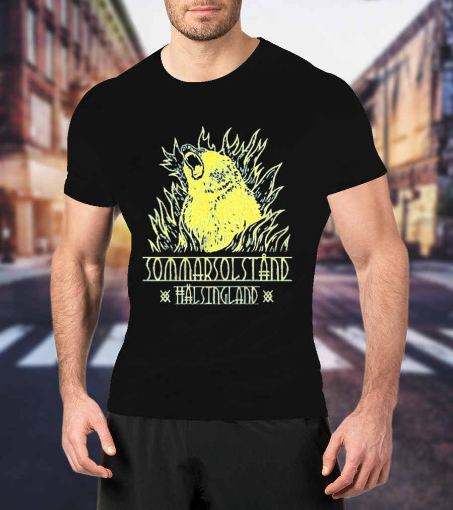 Sommarsolstånd Hälsingland Bear Flame T-Shirt