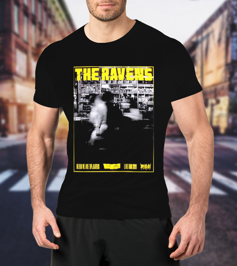 The Ravens Hello We Are The Ravens Voodoo Cat Live Tour 2026 T-Shirt