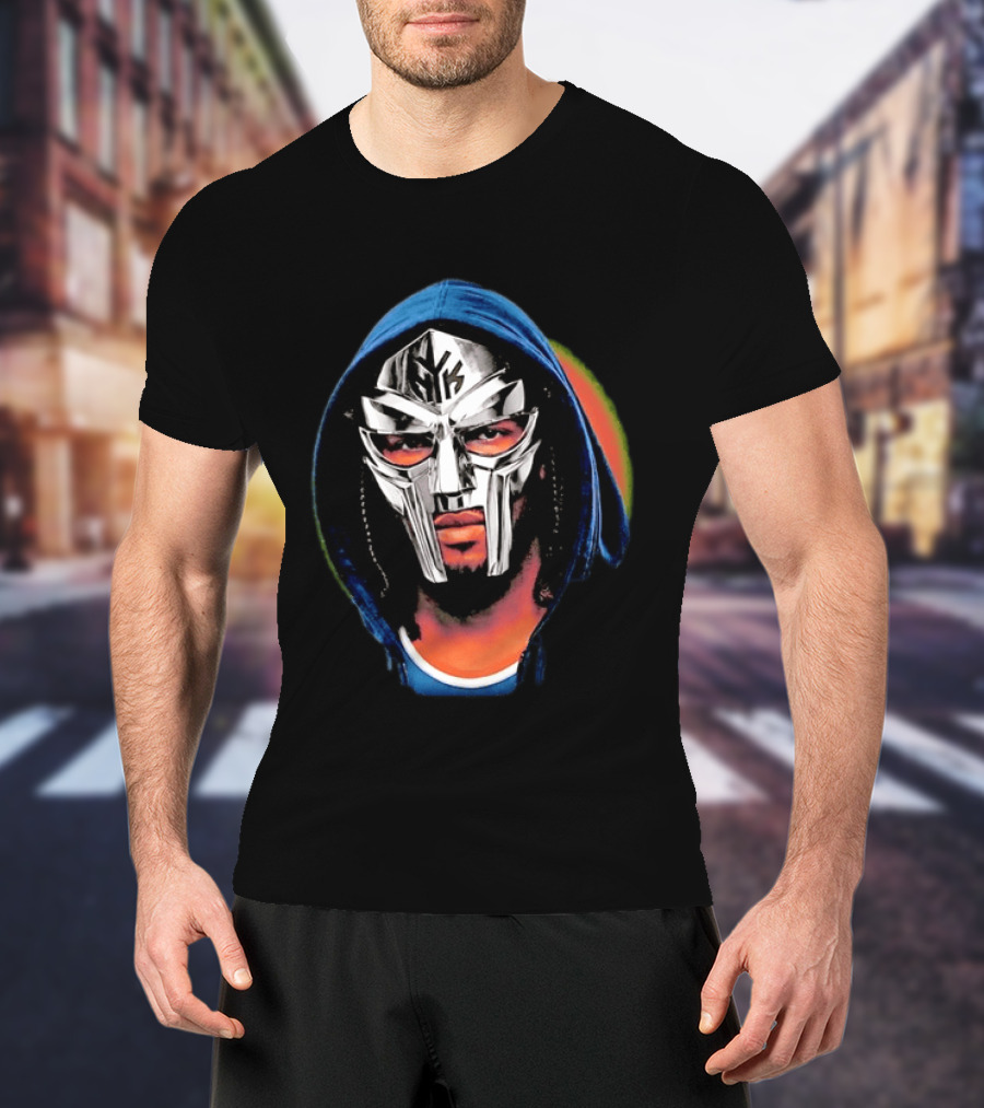 Jalen Brunson New York Knicks MF Doom Mask T-Shirt