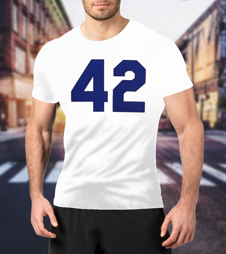 Jackie Robinson 42 Fear Of God Collection T-Shirt