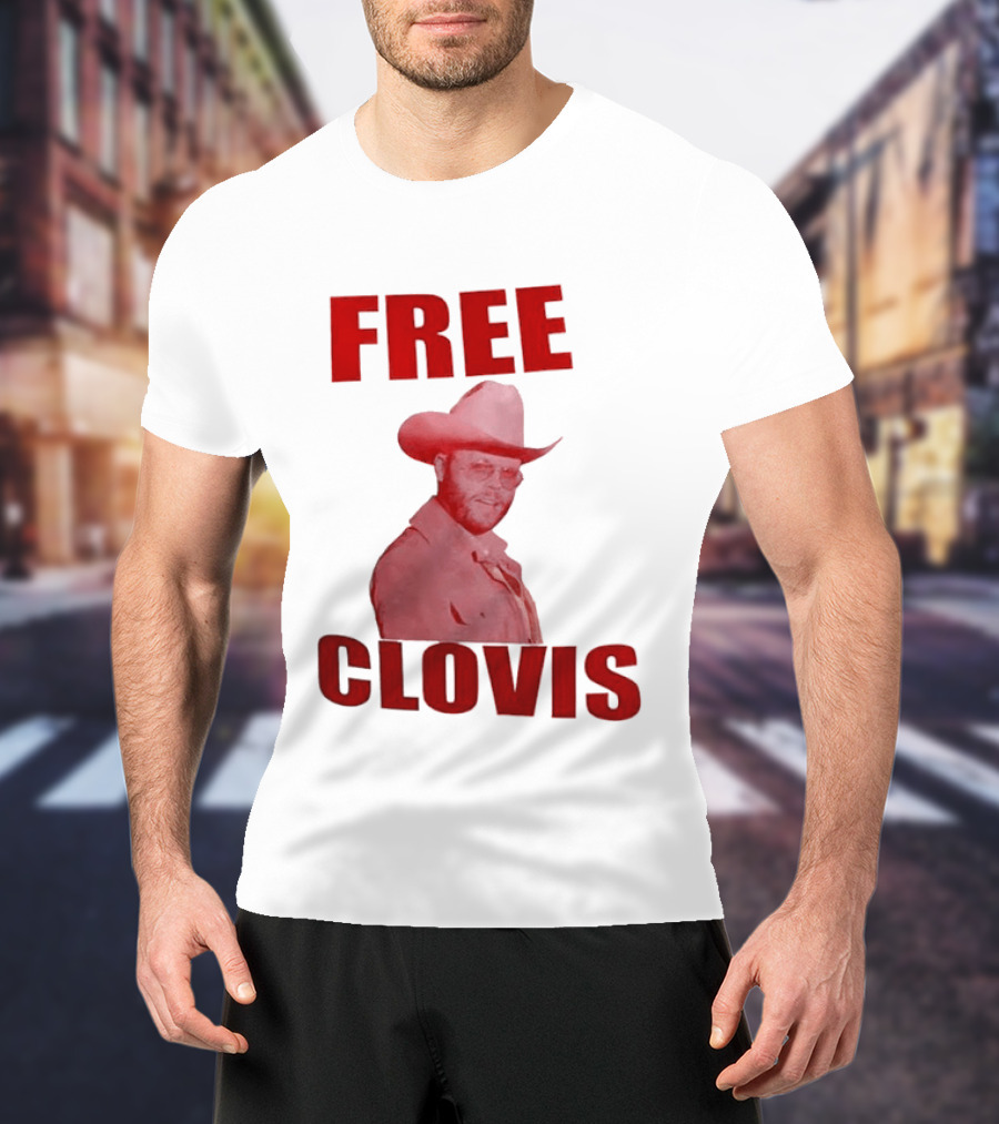 Charley Crockett Free Clovis Cowboy Style Texas Country Music T-Shirt