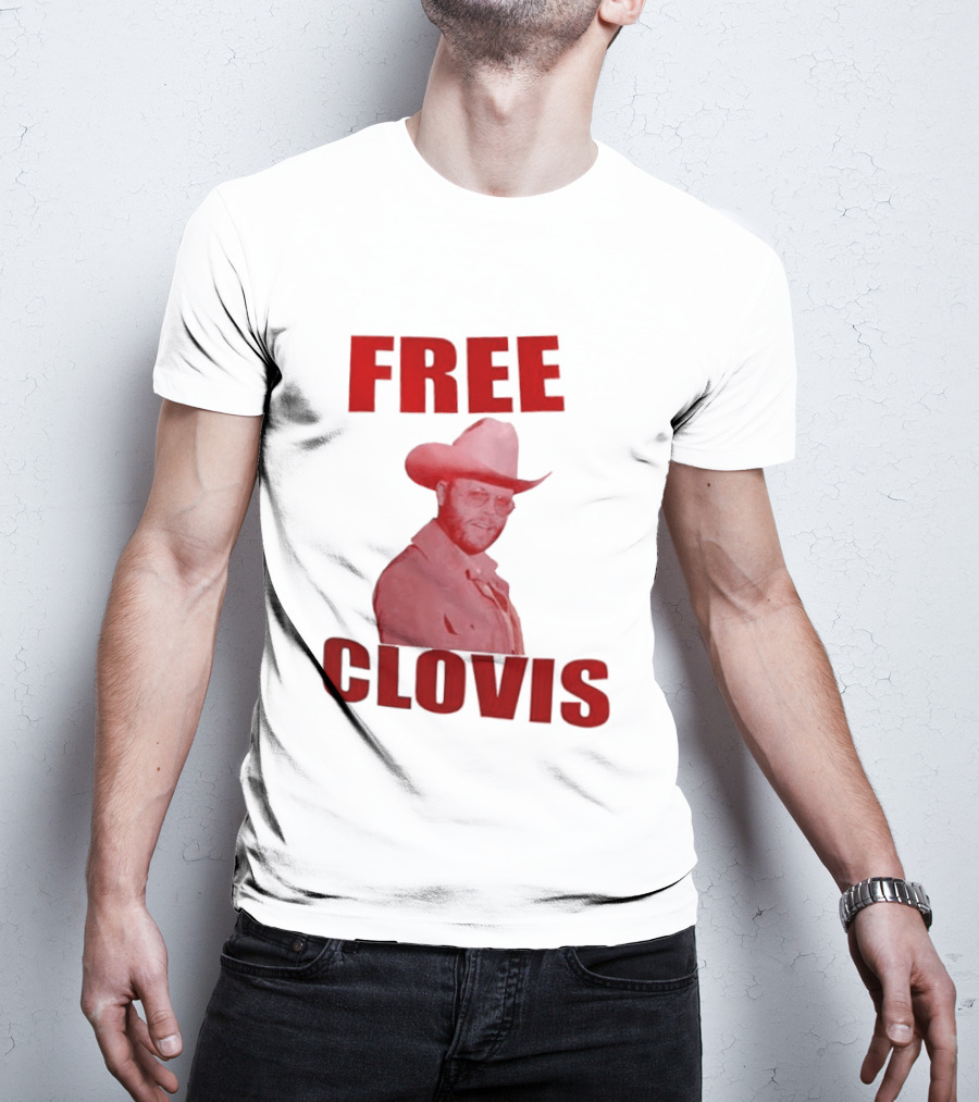 Charley Crockett Free Clovis Cowboy Style Texas Country Music T-Shirt