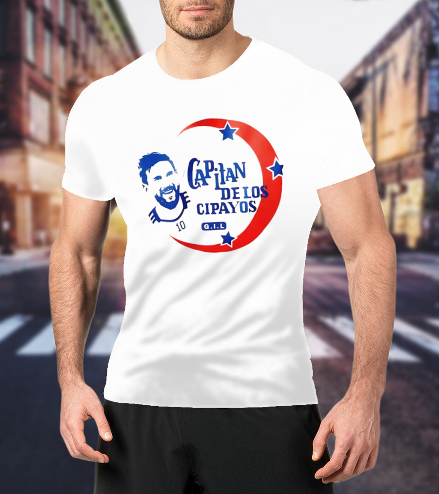 Capitan De Los Cipayos 10 Gelb T-Shirt