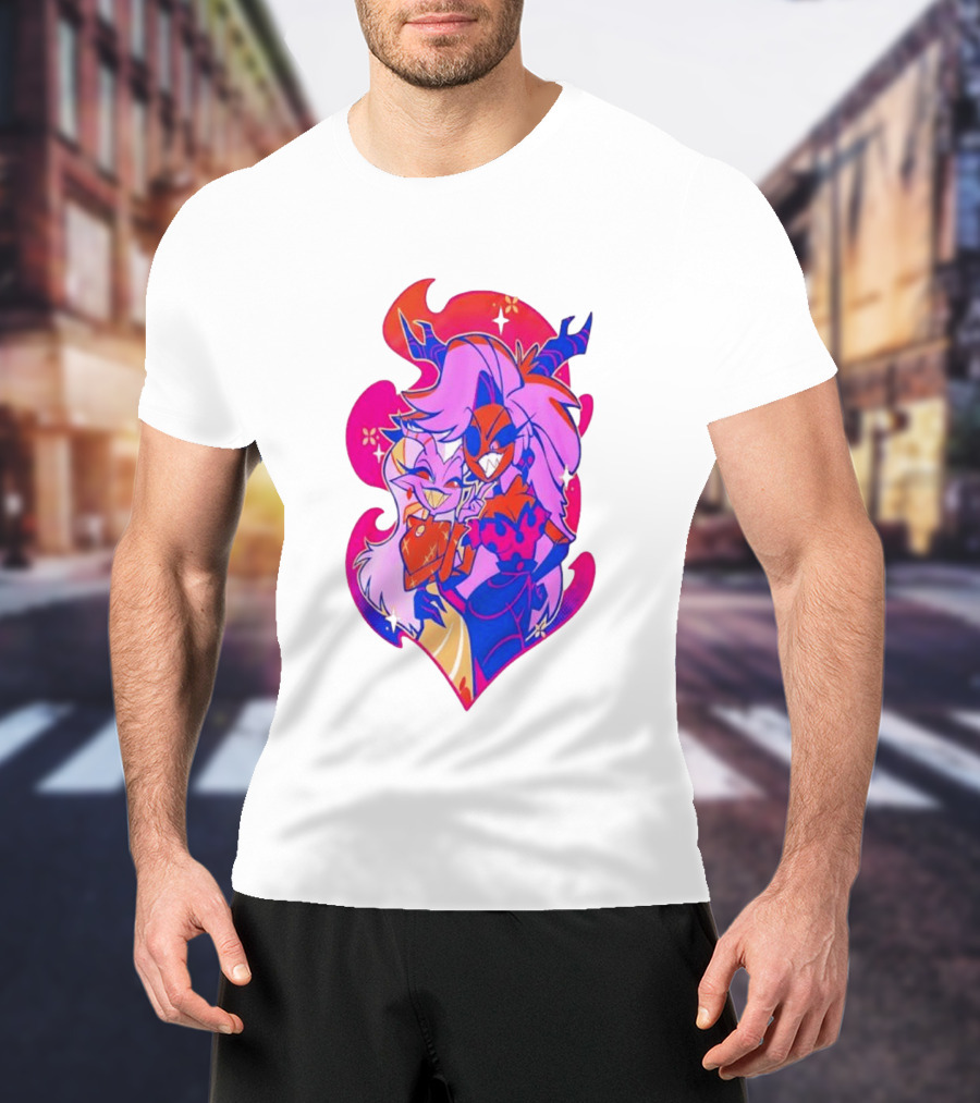 Mrs Mayberry And Martha Pride 2025 Vibrant Cartoon Duo With Pink And Purple Aesthetic T-Shirt