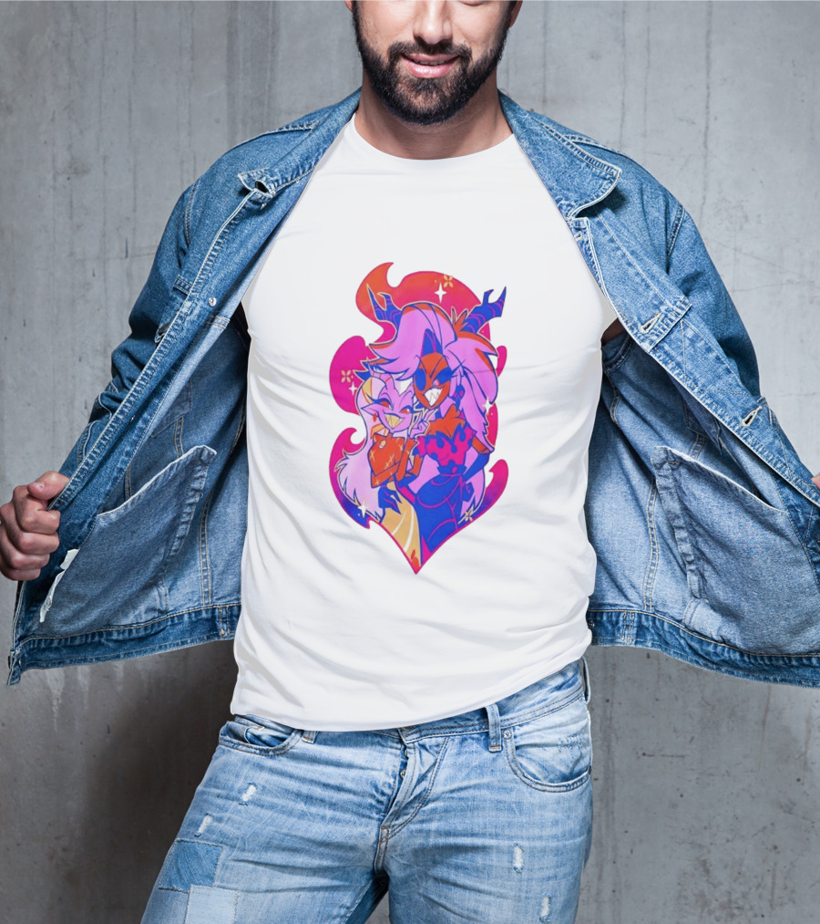 Mrs Mayberry And Martha Pride 2025 Vibrant Cartoon Duo With Pink And Purple Aesthetic T-Shirt