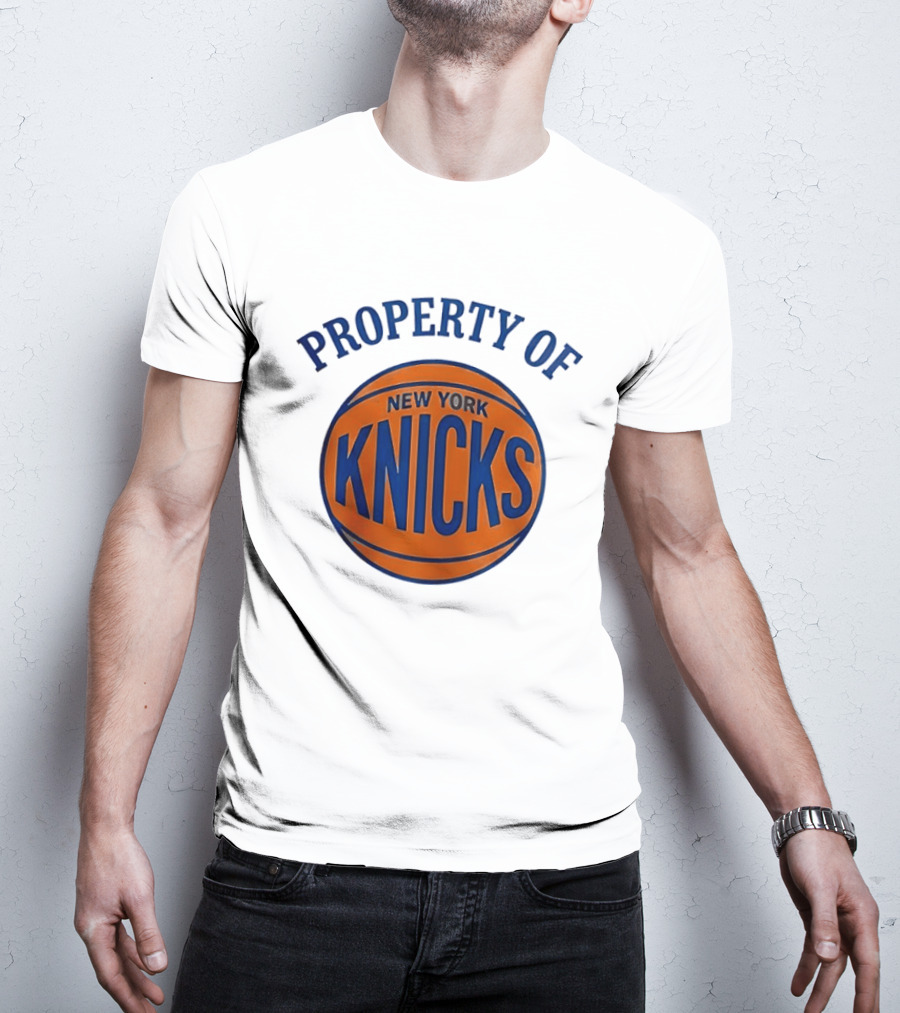Property Of New York Knicks Basketball T-Shirt