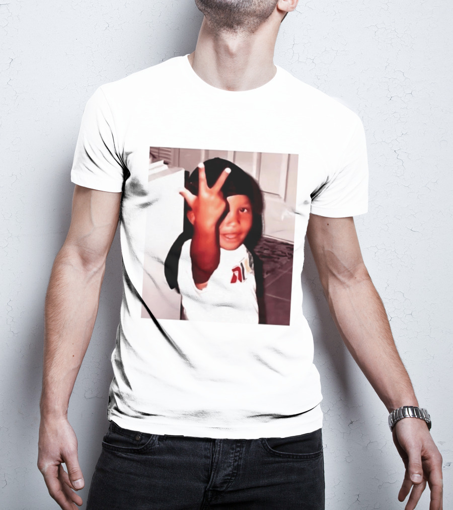 Kevin Durant Phoenix Suns Childhood Photo Finisher T-Shirt