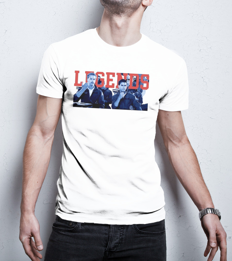Tom Cruise Val Kilmer Top Gun Legends T-Shirt