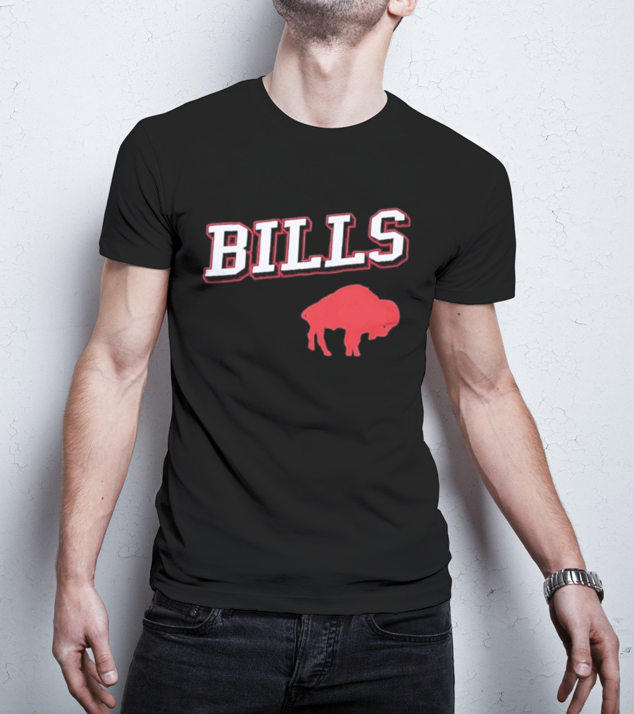 Buffalo Bills Black Training Camp Red Buffalo Bills T-Shirt