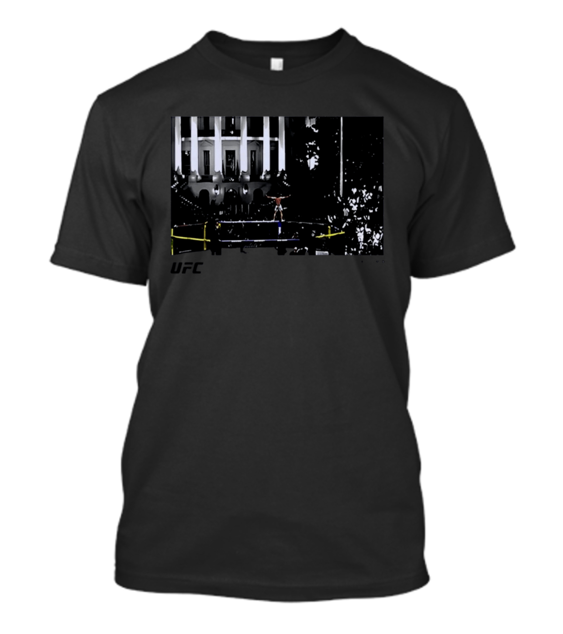 DEGO LOPES UFC Fighter On Octagon Fence In Front Of White House T-Shirt