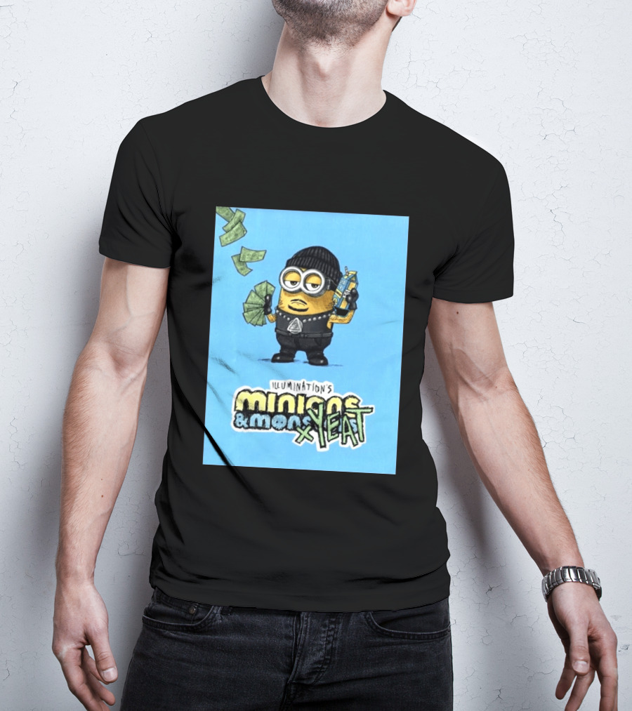 Illumination's Minions & Minions X Yeat Million Dollar Minion T-Shirt