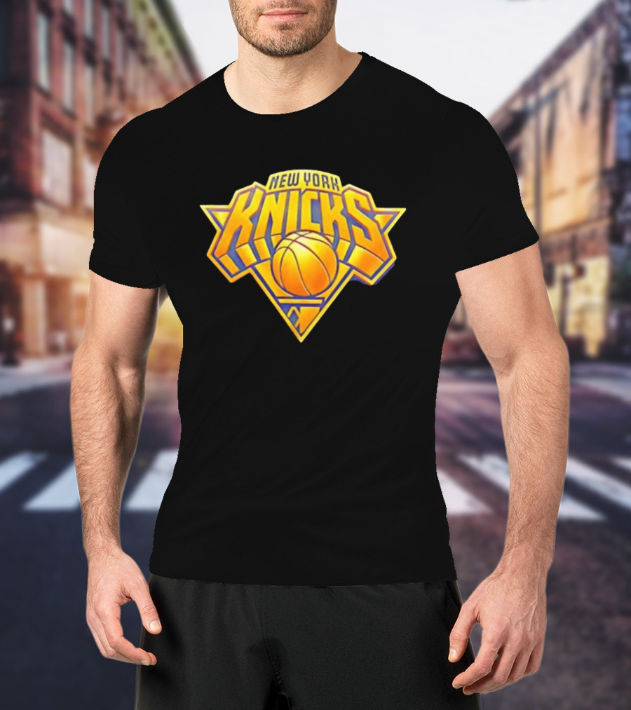 New York Knicks Basketball Golden Team T-Shirt