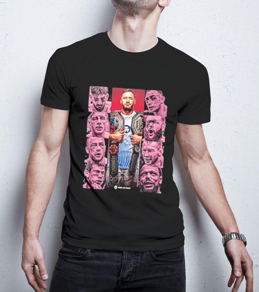 Justin Gaethje MMA On Point UFC Champion T-Shirt