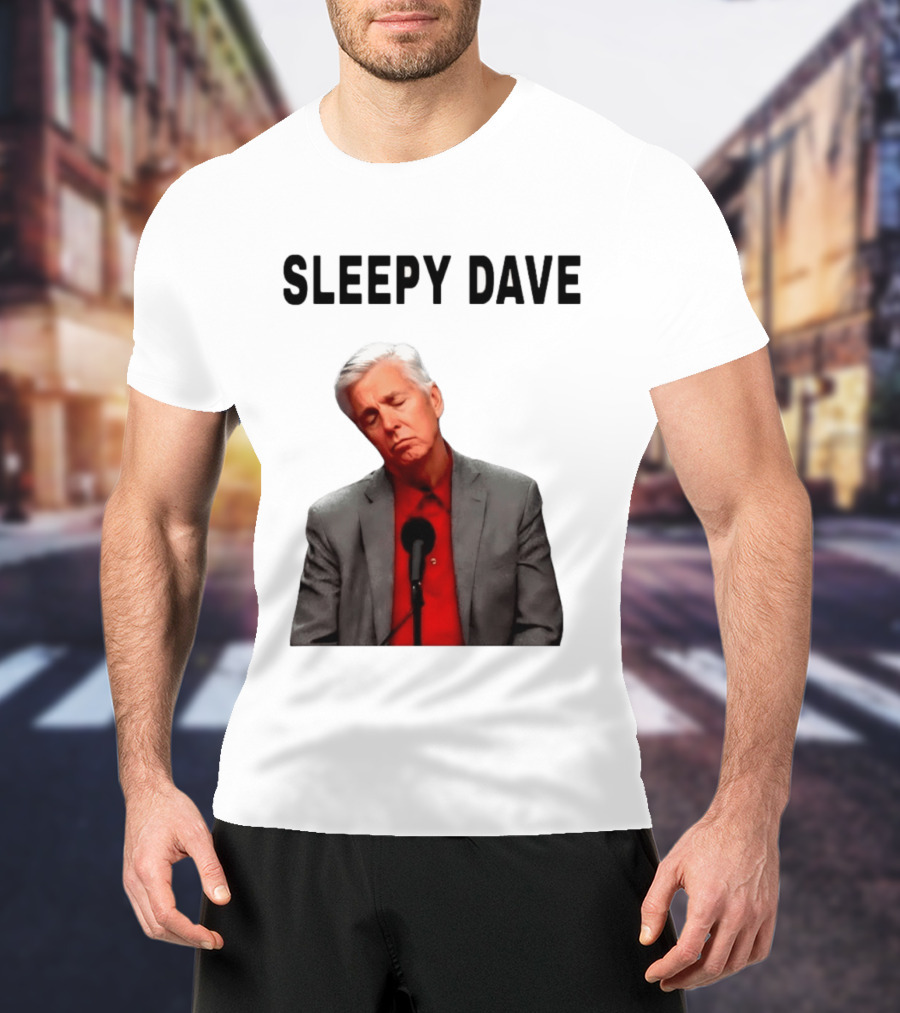 Sleepy Dave Dave Dombrowski Meme T-Shirt
