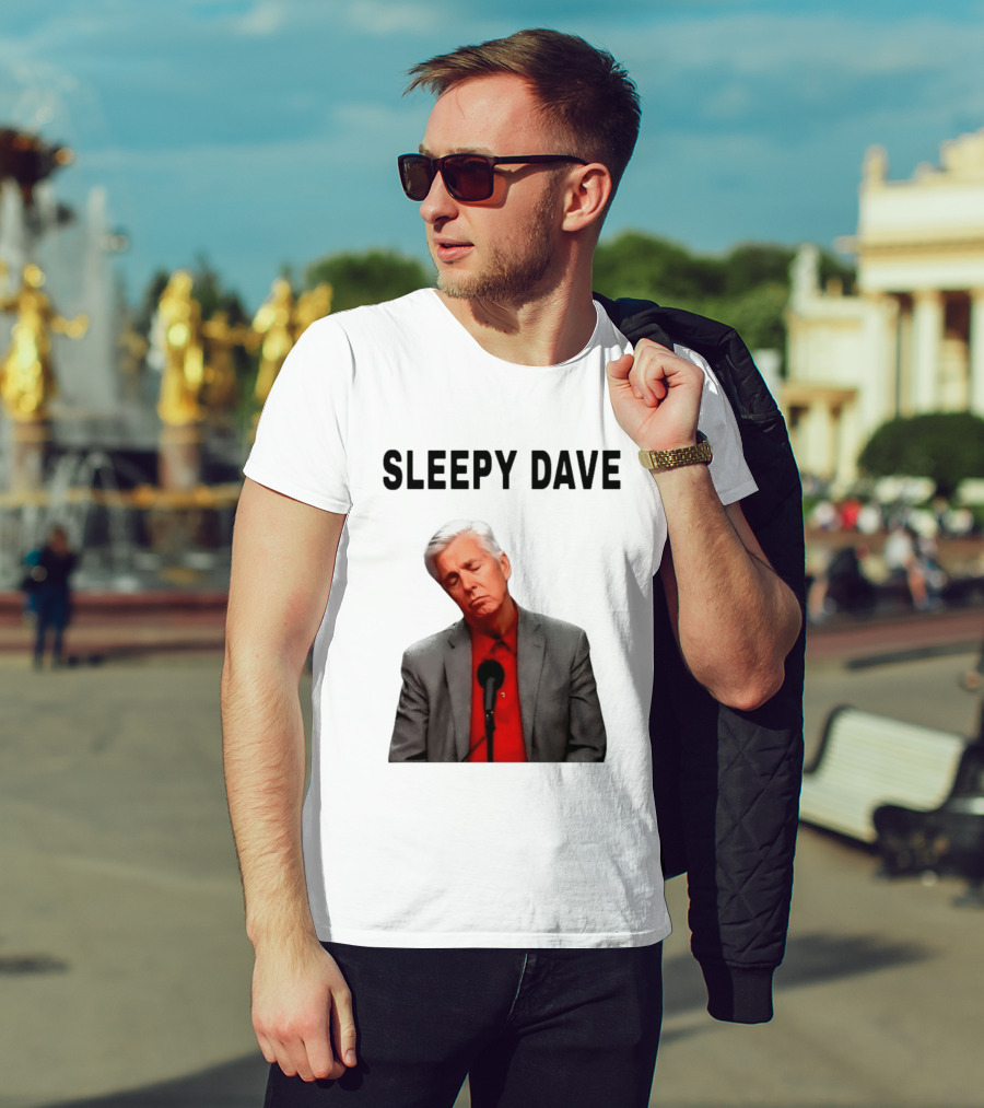 Sleepy Dave Dave Dombrowski Meme T-Shirt