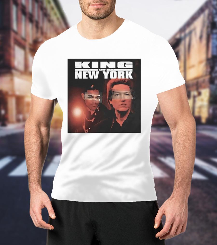King Of New York Knicks Retro Movie T-Shirt