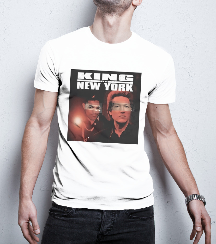 King Of New York Knicks Retro Movie T-Shirt