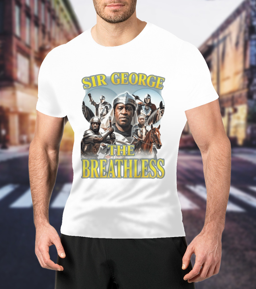 Sir George The Breathless Medieval Knight T-Shirt