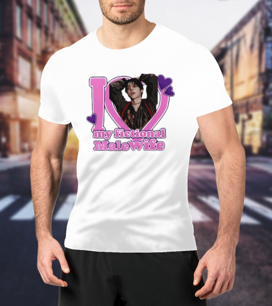 ENHYPEN Sunoo I Love My Fictional Malewife Fan T-Shirt