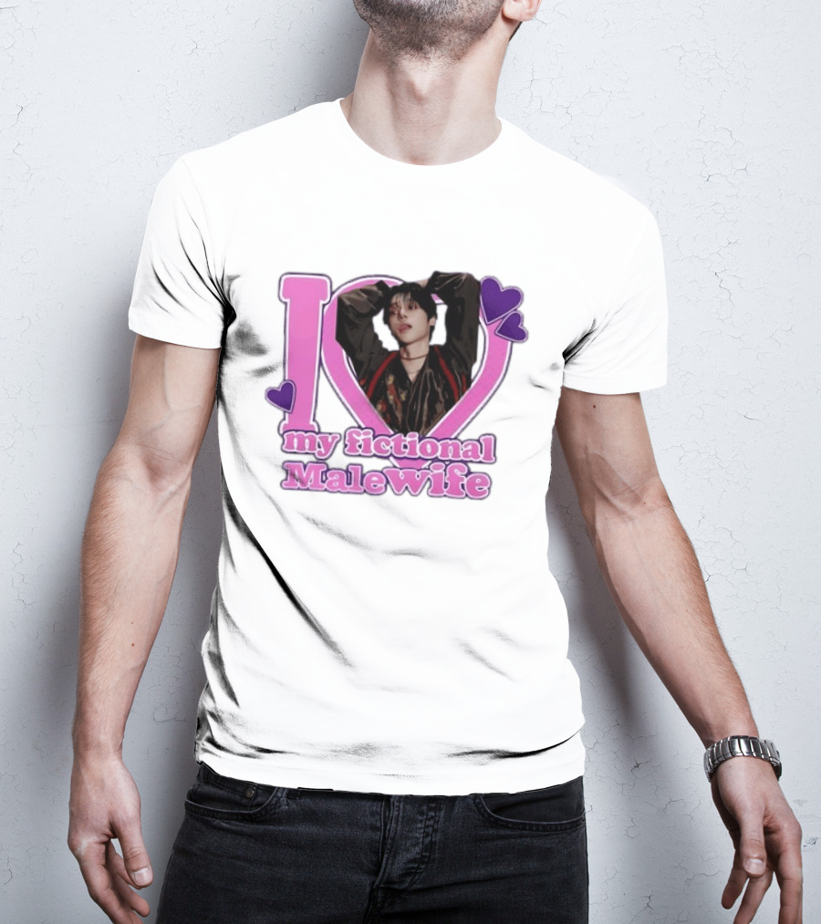 ENHYPEN Sunoo I Love My Fictional Malewife Fan T-Shirt