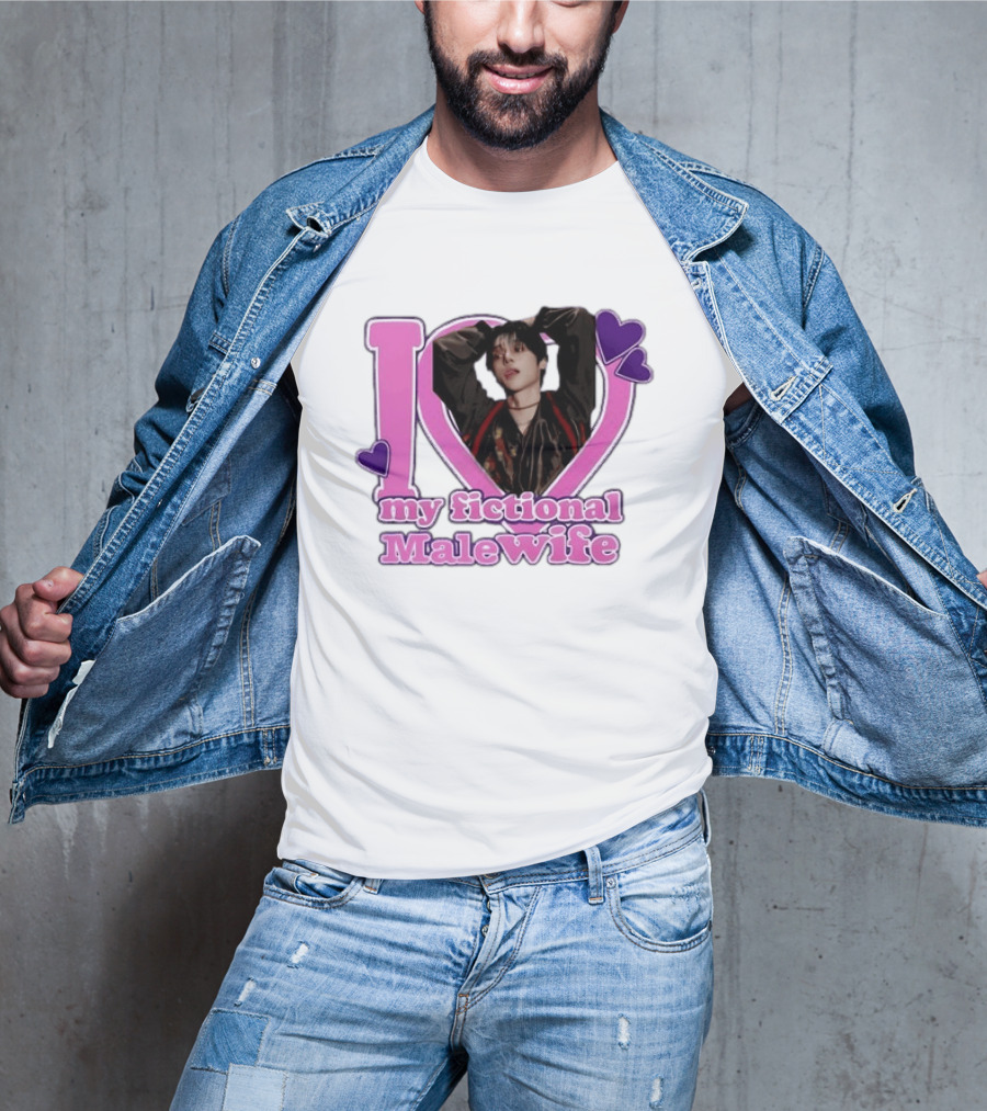 ENHYPEN Sunoo I Love My Fictional Malewife Fan T-Shirt
