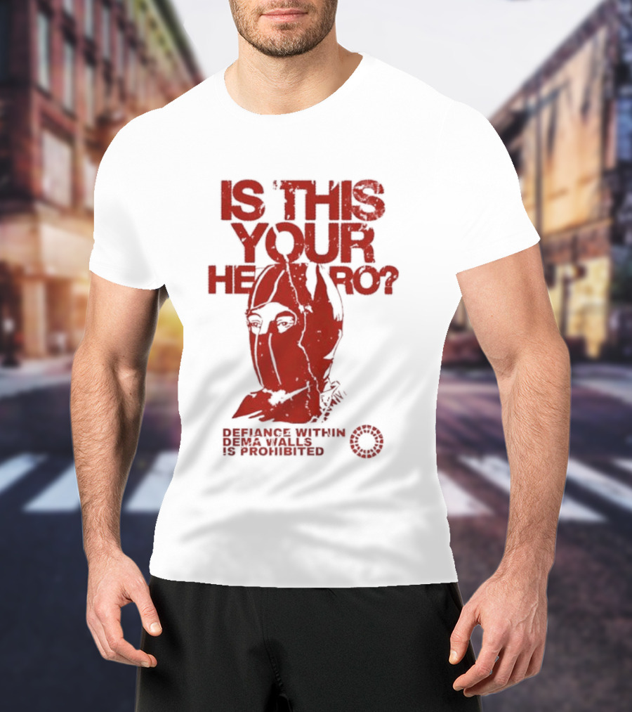 Defiance Within Dema Walls Twenty One Pilots Is This Your Hero Clancy T-Shirt