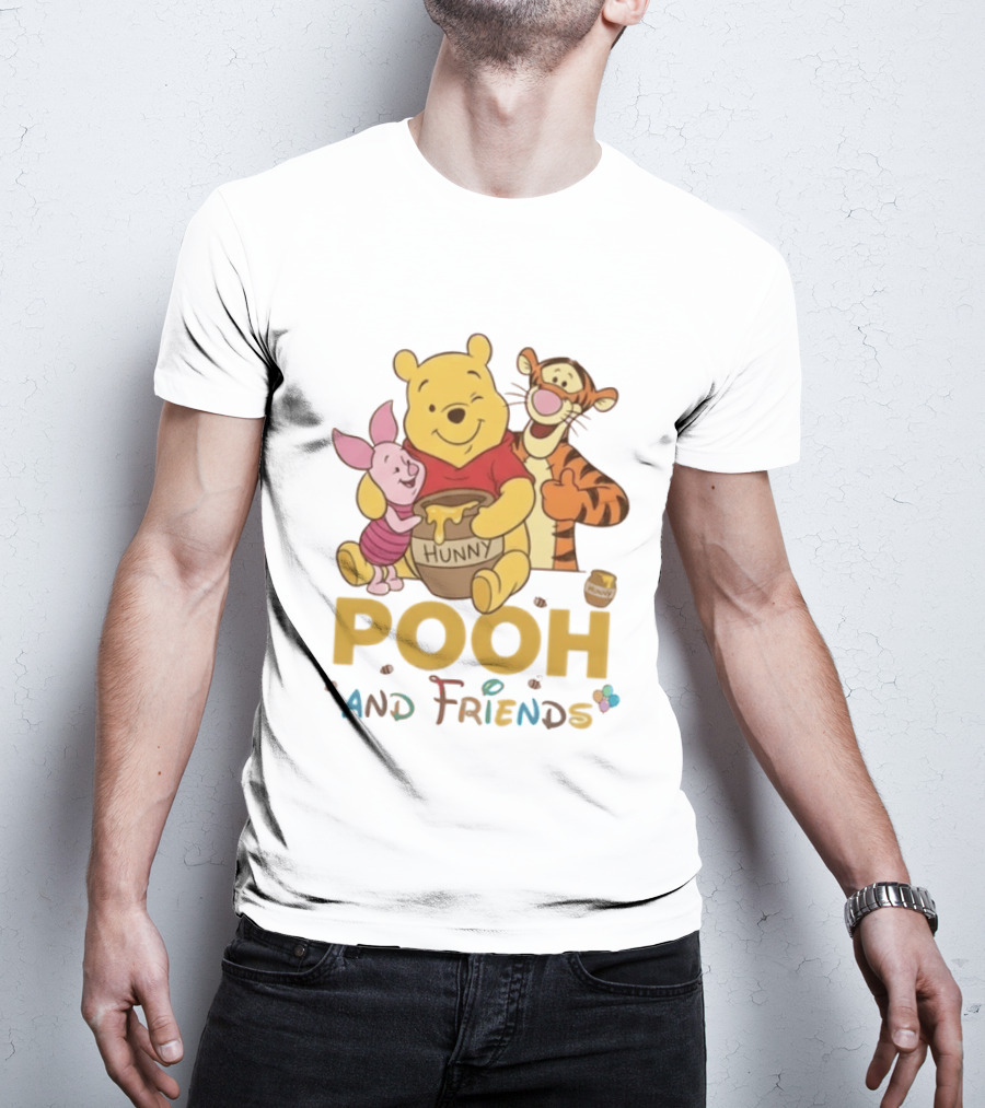 Pooh Hunny And Friends Piglet Tigger T-Shirt