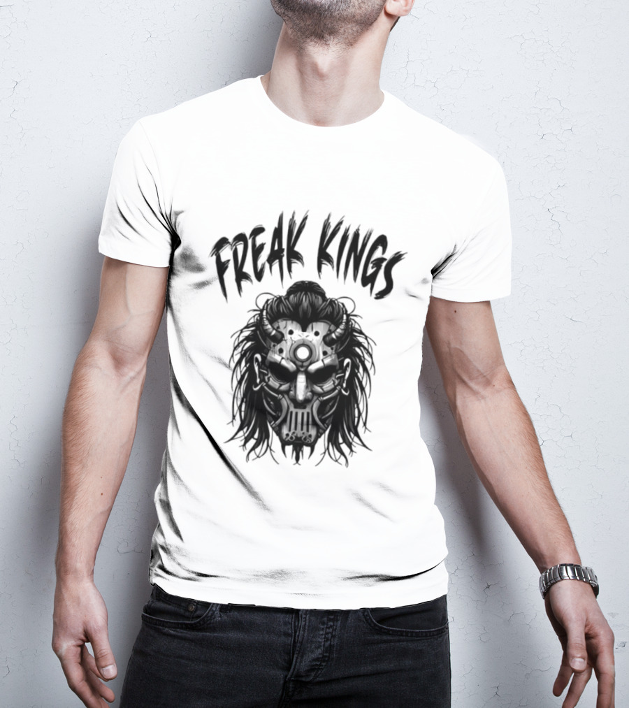 Freak Kings Skull Mask Design Wyatt Russell T-Shirt