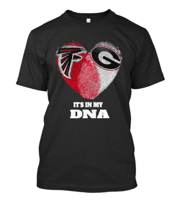 Atlanta Falcons Georgia Bulldogs It's In My DNA T-Shirt