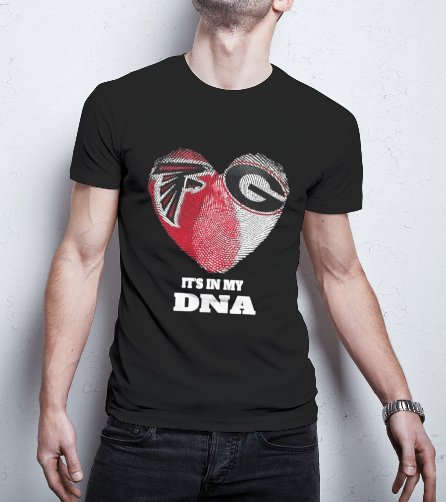 Atlanta Falcons Georgia Bulldogs It's In My DNA T-Shirt