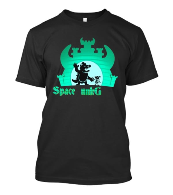 Bowser And Bowser Jr Super Mario Space Junk Galaxy Castle T-Shirt