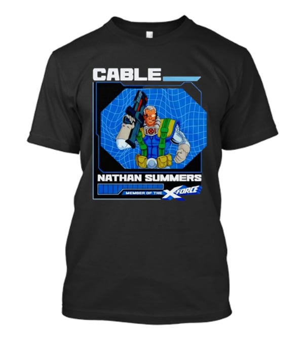 Cable Nathan Summers Member Of The X Force Marvel Comics T-Shirt