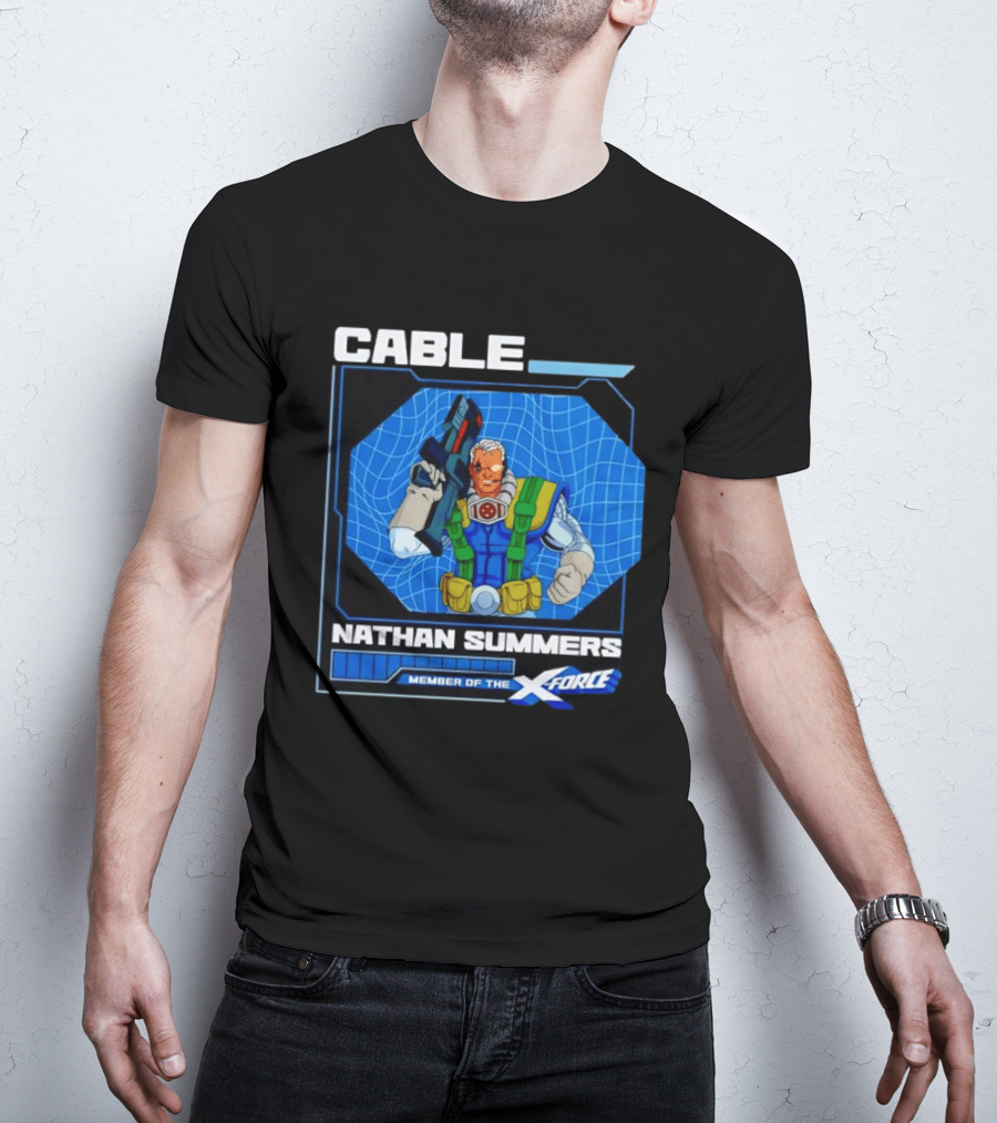 Cable Nathan Summers Member Of The X Force Marvel Comics T-Shirt