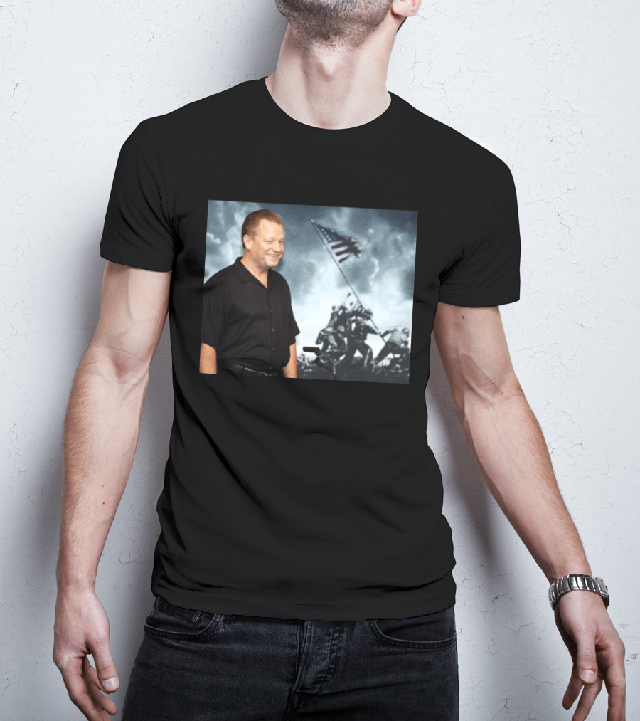 James Bradley Flags Of Our Fathers Iconic Image T-Shirt
