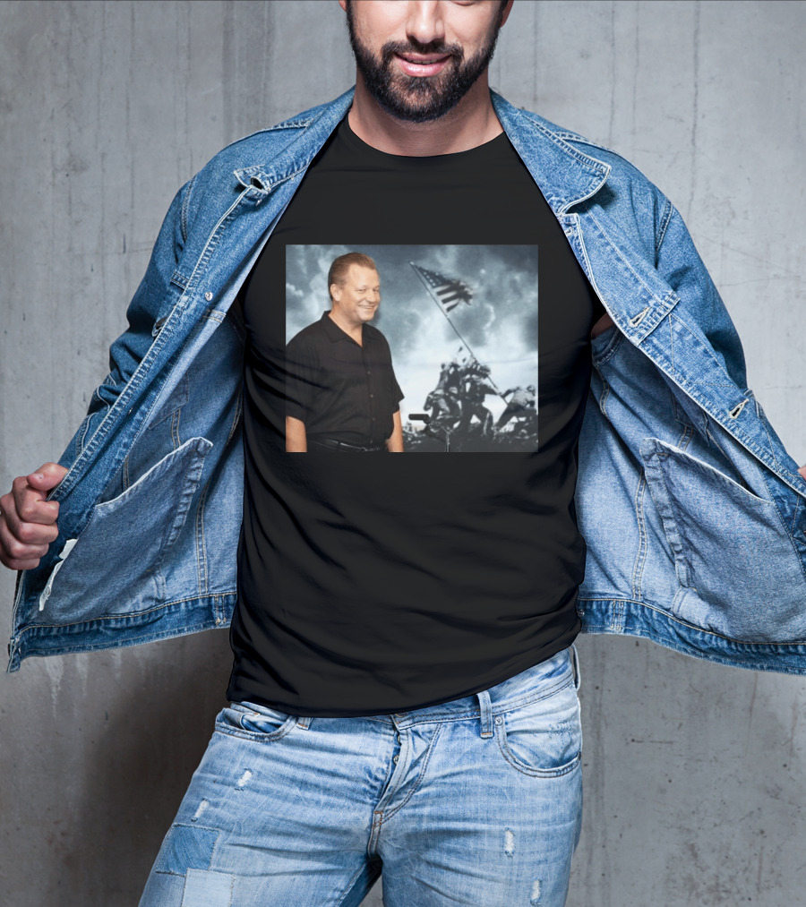 James Bradley Flags Of Our Fathers Iconic Image T-Shirt