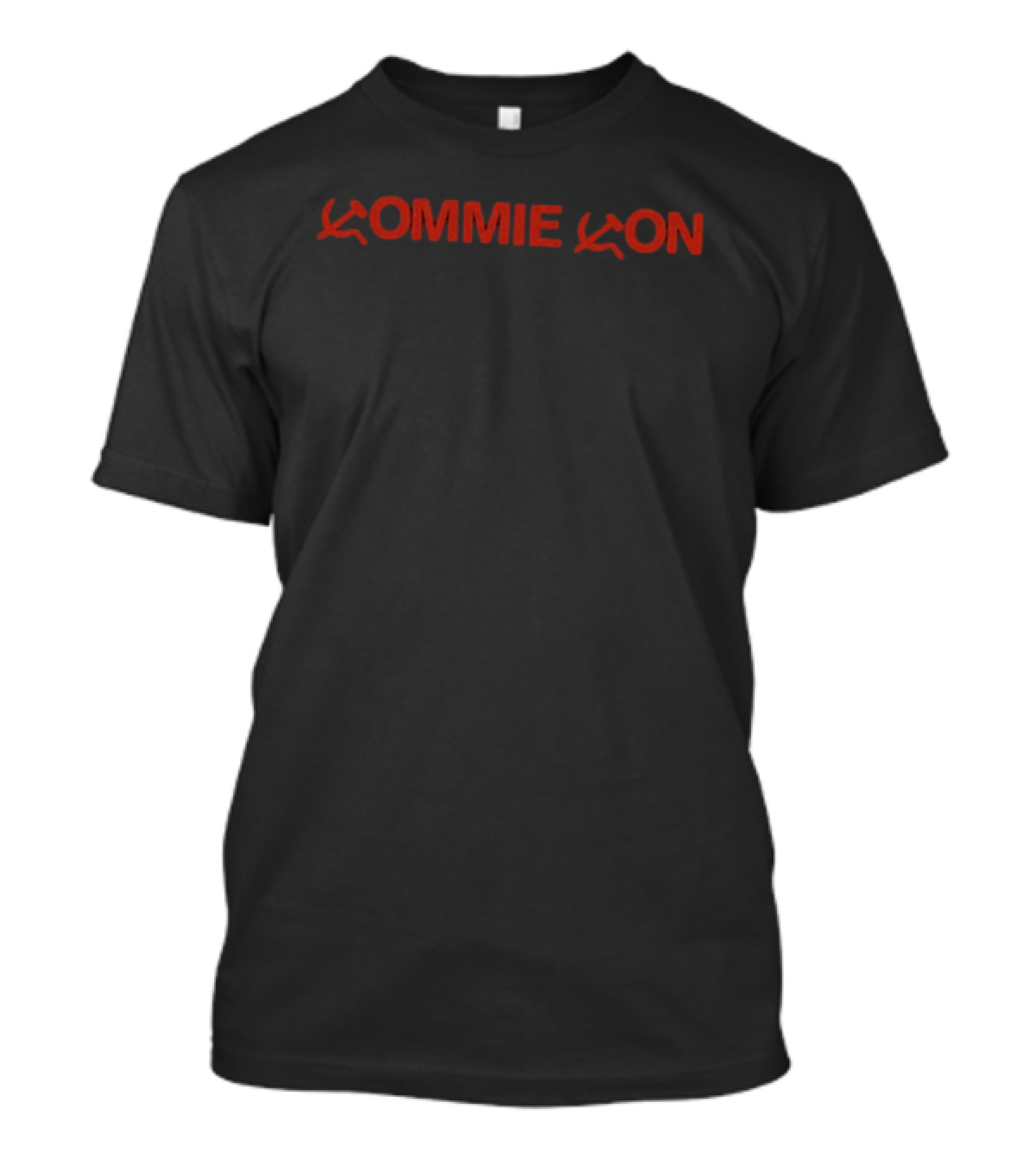 Commie Con Russian Hammer And Sickle Font T-Shirt