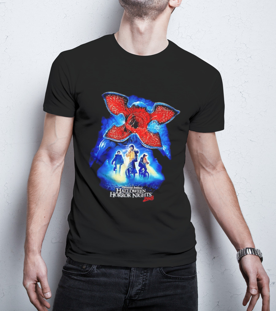 Demogorgon Stranger Things Universal Studios Halloween Horror Nights 2018 T-Shirt