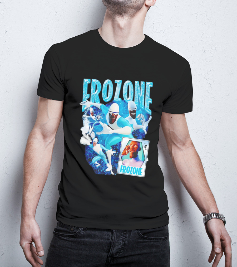 Frozone The Incredibles Disney Movie T-Shirt