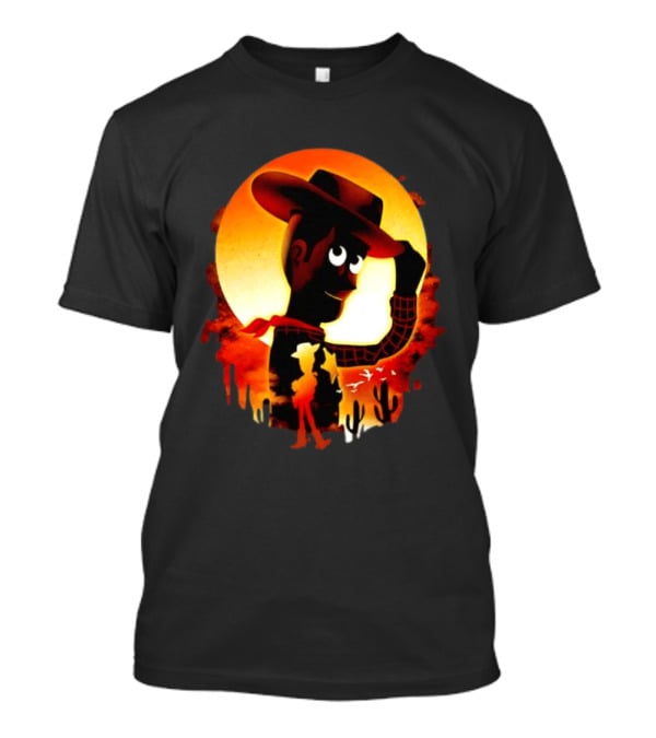 Sheriff Woody Pixar Toy Story Sunset Cowboy T-Shirt