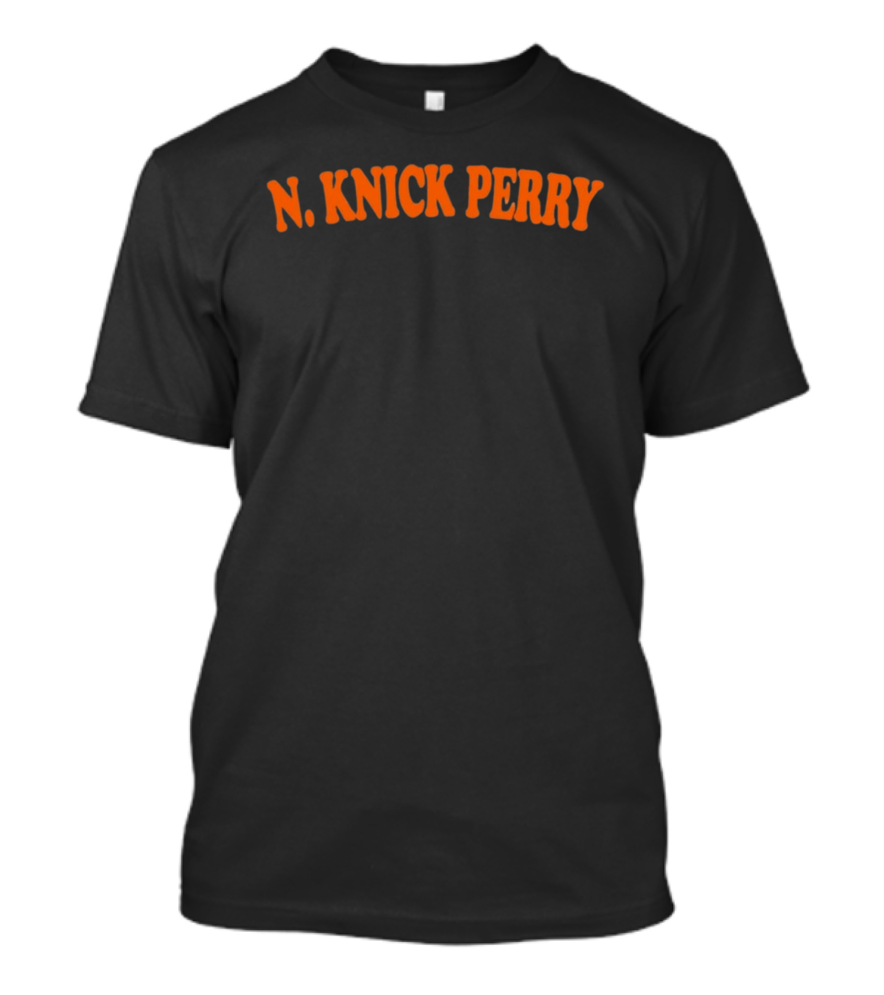 N. Knick Perry New York Knicks Retro Style Classic Orange T-Shirt