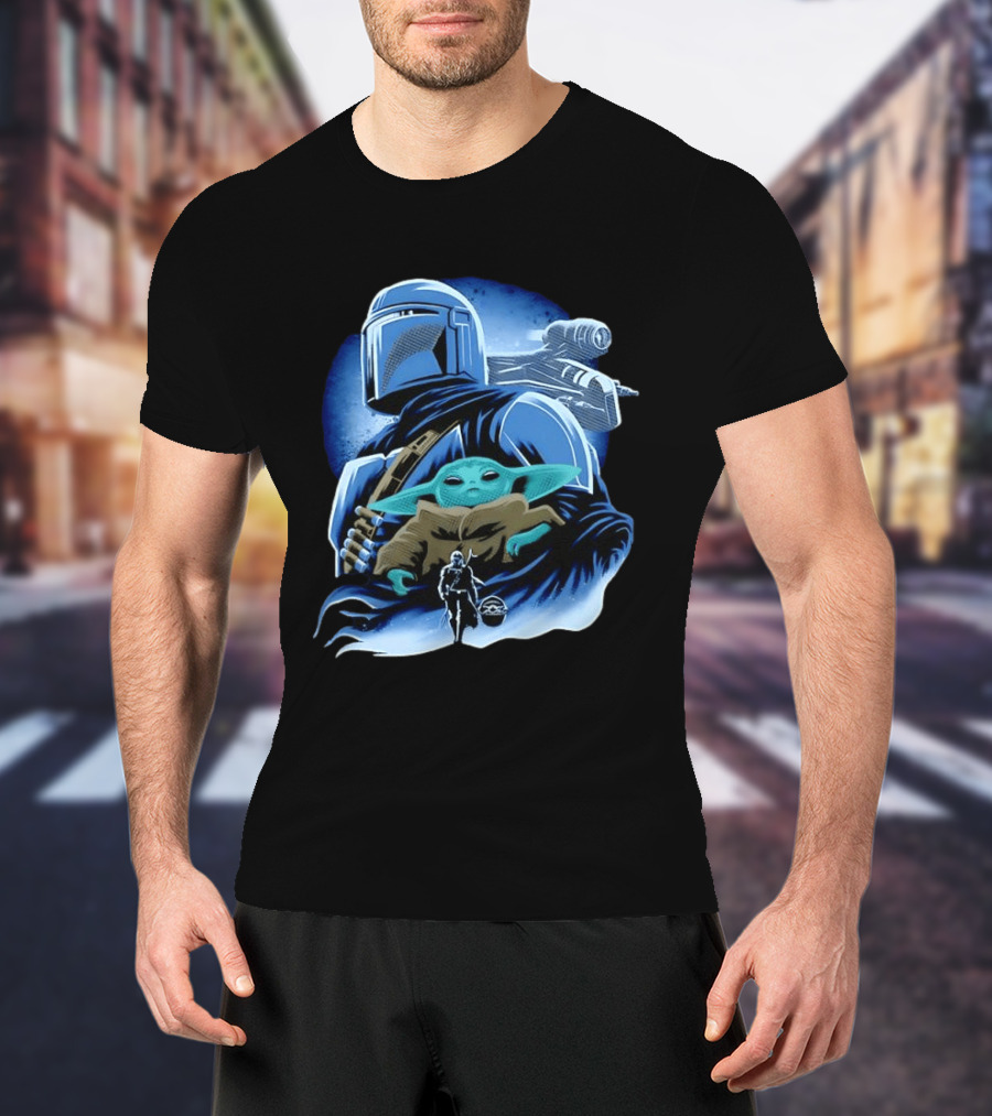 The Mandalorian And Grogu Star Wars Iconic Duo Adventure T-Shirt