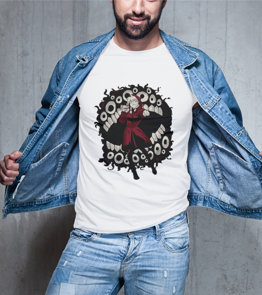 Umineko When They Cry Beatrice With Dark Creature Horror T-Shirt