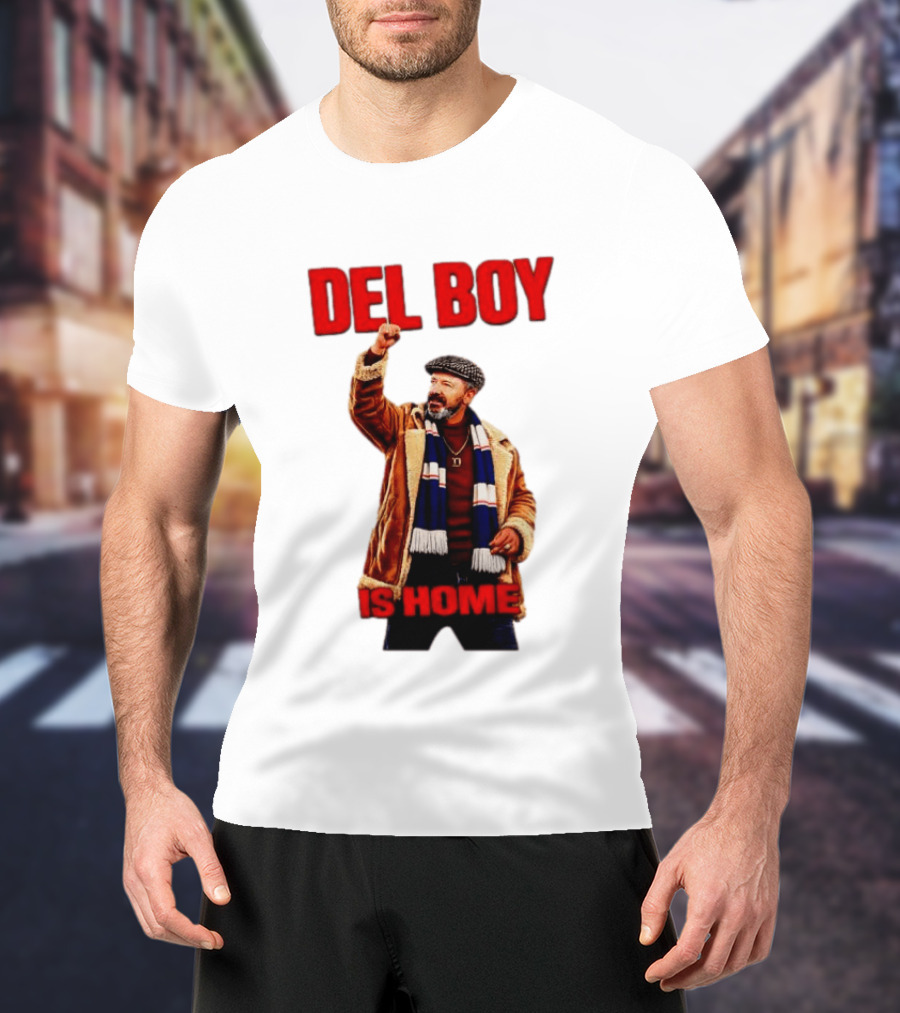 Del Boy Only Fools And Horses Is Home Vintage Look T-Shirt