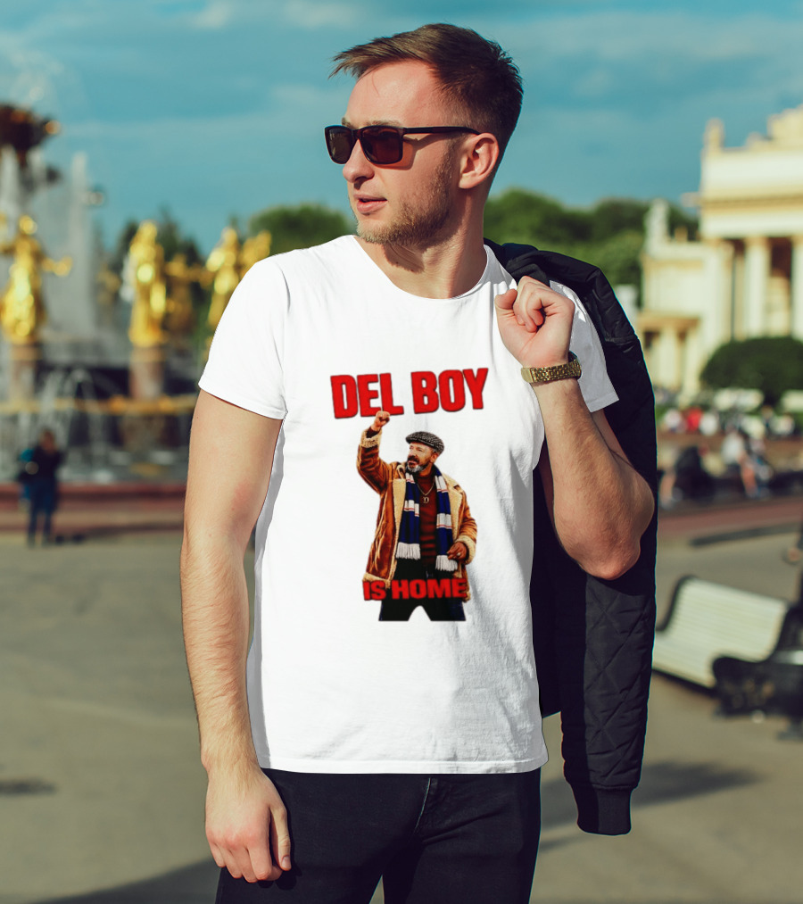 Del Boy Only Fools And Horses Is Home Vintage Look T-Shirt