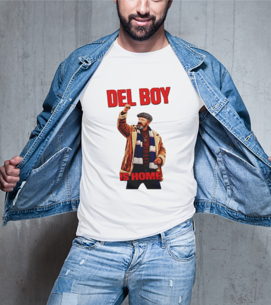 Del Boy Only Fools And Horses Is Home Vintage Look T-Shirt